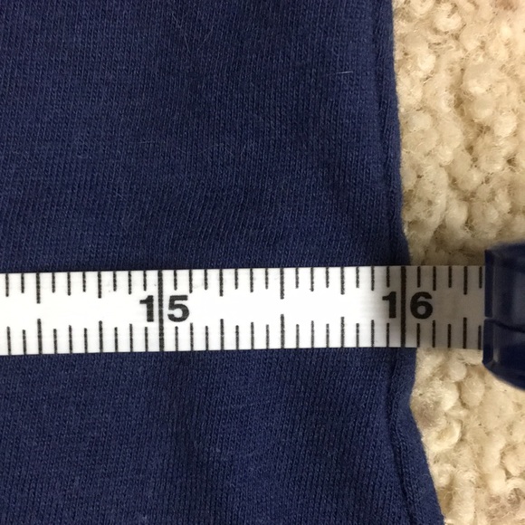 NWOT deep navy, 100% cotton “barre.crawl” tank - size M - Picture 9 of 10